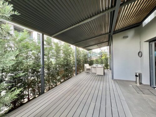 Duplex spectaculos, terasă și grădină! Mobilat și utilat 3 locuri de parcare