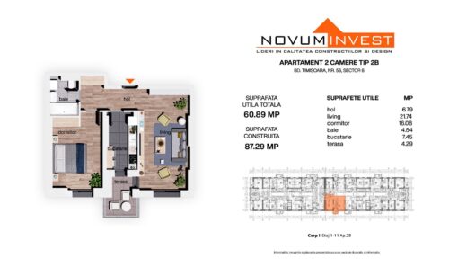 Vanzare apartamente Afumati – Crosspoint Imobiliare- Apartament 2 camere la cheie I Parcul Liniei I Metrou Gorjului 600m - crosspoint-imobiliare.ro