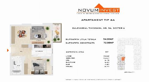 Apartament 2 camere, Metrou Gorjului Comision 0%