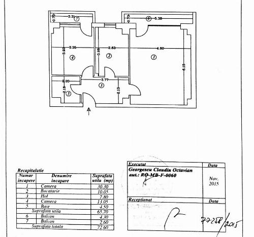 Apartament 2 Camere | Pretabil Birou | Unirii – Tribunal