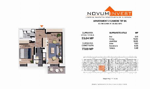 Apartament 2 camere, in apropire de Metrou Gorjului Comision 0%