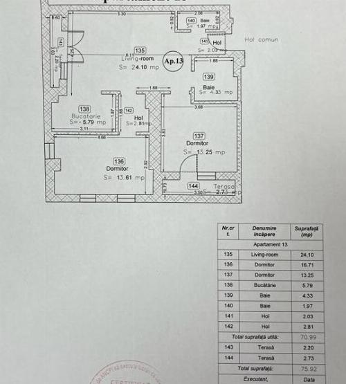 3 Room Apartment | Underground Parking | Uranus 15