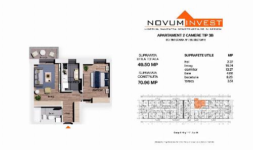 Apartament 2 camere, in apropire de Metrou Gorjului Comision 0% 2