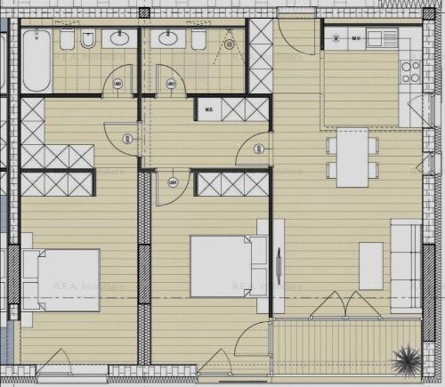 Apartament 3 Camere | Win Herastrau | Loc de Parcare si Boxa 7