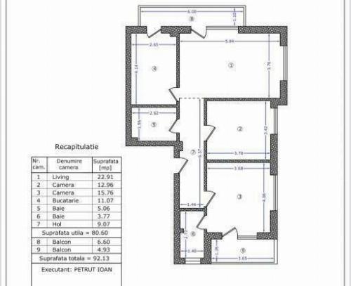 3 Room Apartment | Sisesti – Straulesti Metro 14