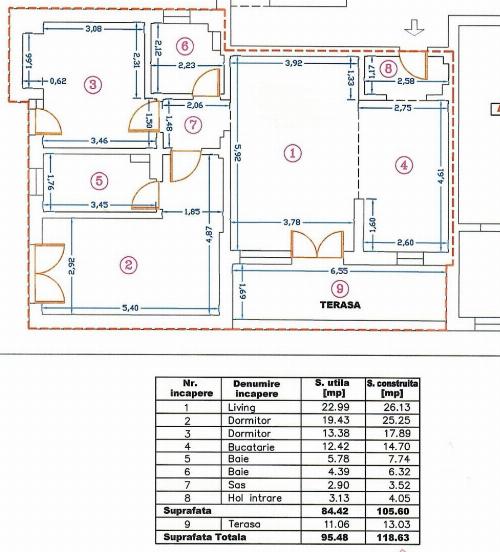 Apartament 3 Camere | Baneasa – Sisesti 18