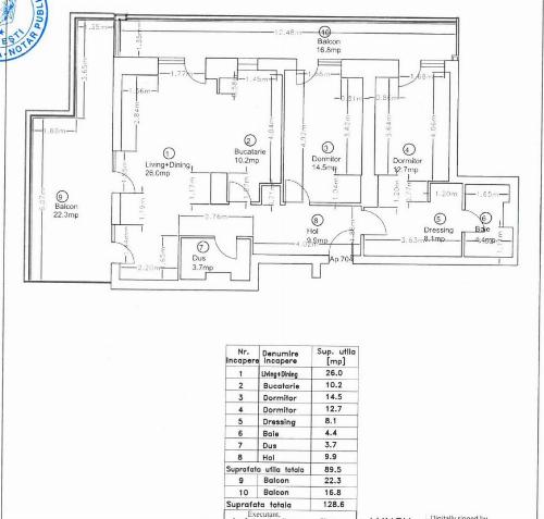 Apartament 3 Camere – 90 MP Utili + Balcoane 39 MP – First Estate 15