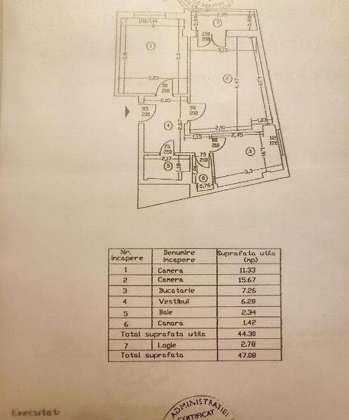 Apartament 2 camere de vanzare Cismigiu – gata de mutat 14