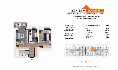 Apartament 2 camere , in apropiere de Metrou Gorjului Comision 0% 4