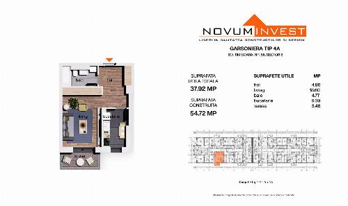 Apartament 1 camera, Metrou Gorjului Comision 0% 9