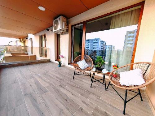 2 room apartment First rental. Furnished & equipped, Pipera 6