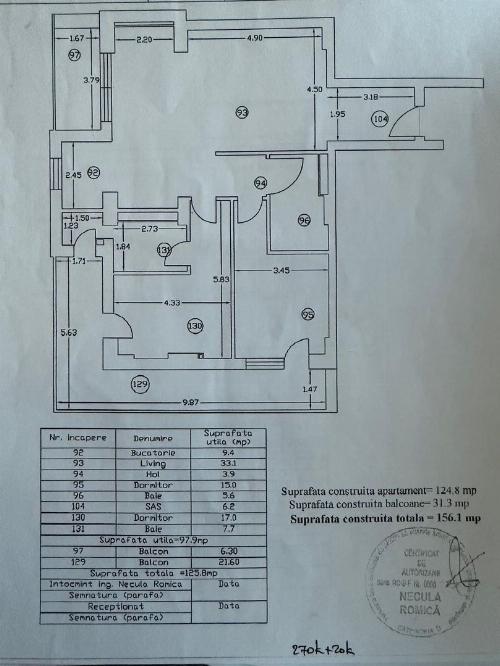 100 mp utili / Apartament  de lux în ansamblu rezidențial lângă Pădurea Băneasa 22