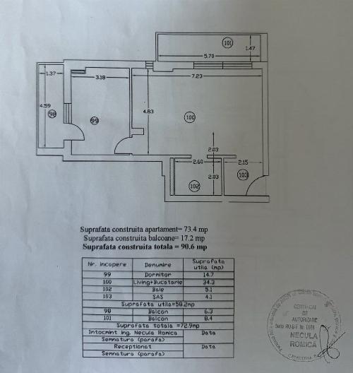 Apartament în ansamblu rezidențial de top, Nord București 19