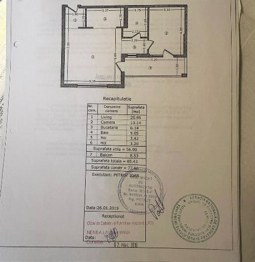Apartament 2 camere, mobilat partial , Iancu Nicolae – vedere către bulevard 12