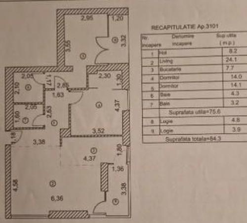 Win Herastrau /  3 camere, parcare si boxa incluse 11