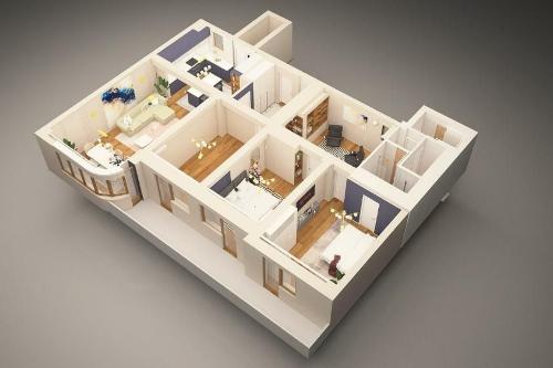 Apartament de 4 camere de închiriat – Charles de Gaulle / Aviatorilor* 15