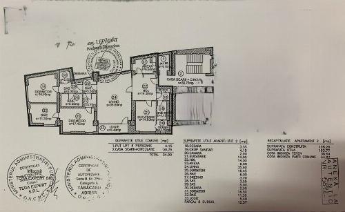 Apartament 3 camere de inchiriat Eminescu 12