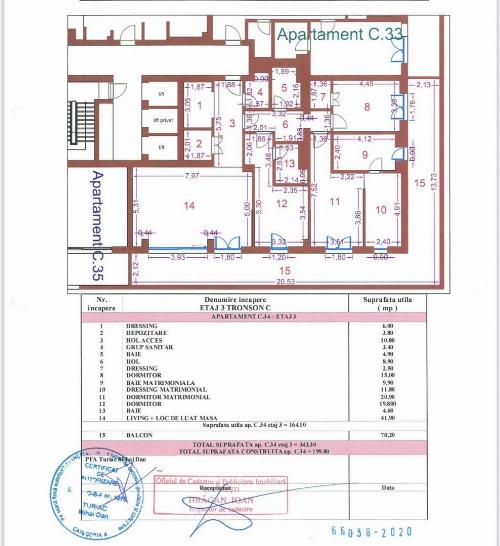 Gorgeous 4-room apartment with 50 sqm terrace in One Rachmaninov 19