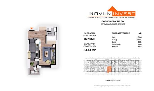 Vanzare apartamente Bascov – Crosspoint Imobiliare- GARSONIERE, in apropiere de Metrou Gorjului Comision 0% - crosspoint-imobiliare.ro
