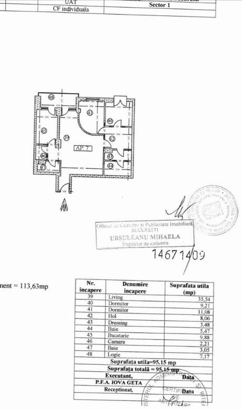 Apartament 3 camere Herastrau 9