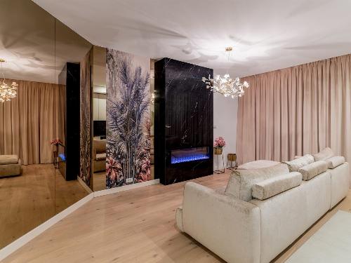 Apartament de lux Herăstrău | Șemineu & Terasă 45 mp 2