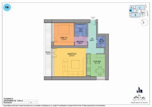 Apartament luminos cu vedere spectaculoasă în Alia Apartments – Arcul de Triumf 17