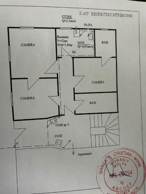 Apartament cu farmec interbelic / Calea Victoriei/  loc de parcare 13