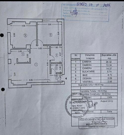 3-room apartment Herastrau 9