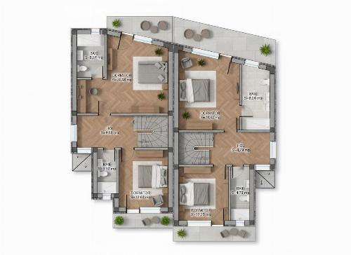 Otopeni – Vile individuale P+1+M | Design modern & clasic | Înaltă calitate 12