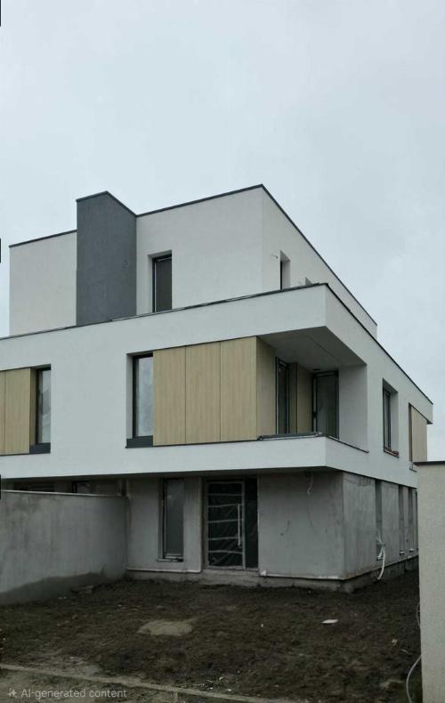 Vile premium individuale S+P+1E+2R subsol, 4 dormitoare, living, curte 3