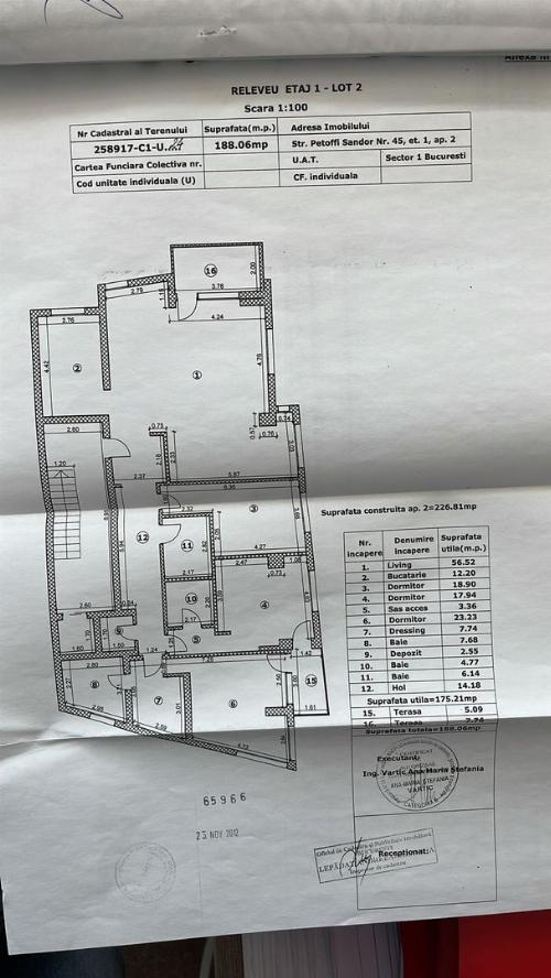 Kiseleff, apartament de 4 camere nemobilat 14