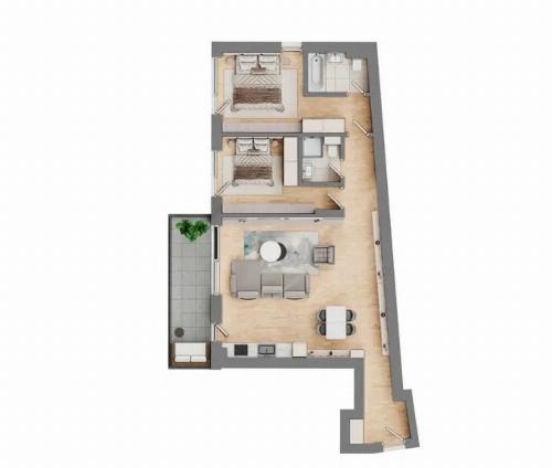 Imobil boutique in zona Popa Nan,  apartament cu 3 camere 10