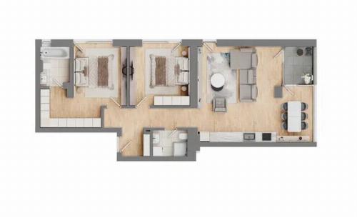 Imobil boutique in zona Popa Nan,  apartament cu 3 camere 10