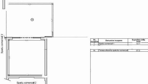 13 Septembrie, patiu comercial – imobil nou, parter, vad stradal 3