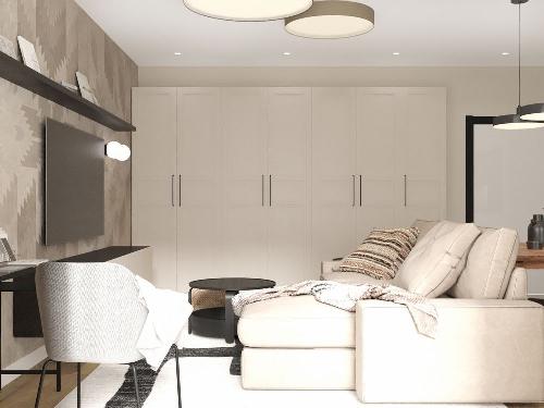 2 room apartment -Nusco underground parking space included 3