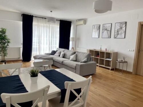 Rent 2 room apartment BELVEDERE RESIDENCES PIPERA - 2 room apartment – UPGROUND – Pipera metro - crosspoint-imobiliare.ro