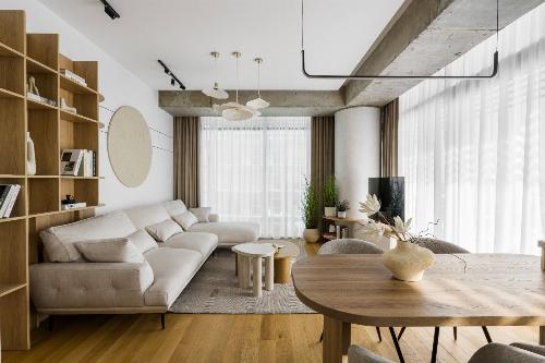 Spectacular fully furnished apartment. Parking and speaker included. 1