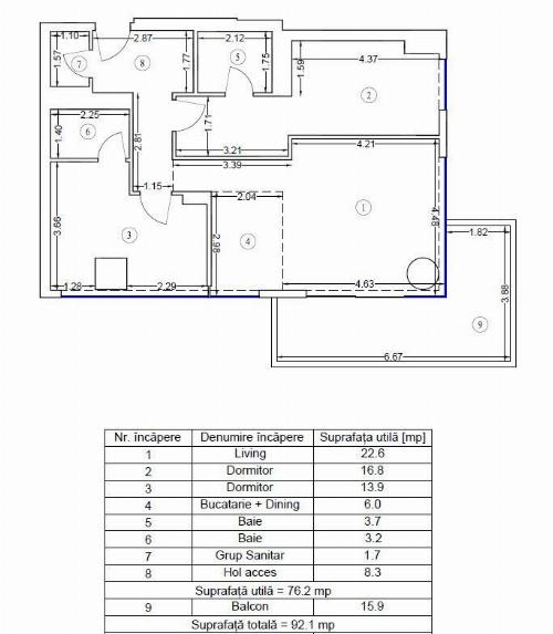 Spectacular fully furnished apartment. Parking and speaker included. 12
