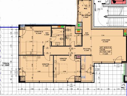 4 Camere | Etaj Superior | Terasă 60mp | Proiect Premium Nord 3