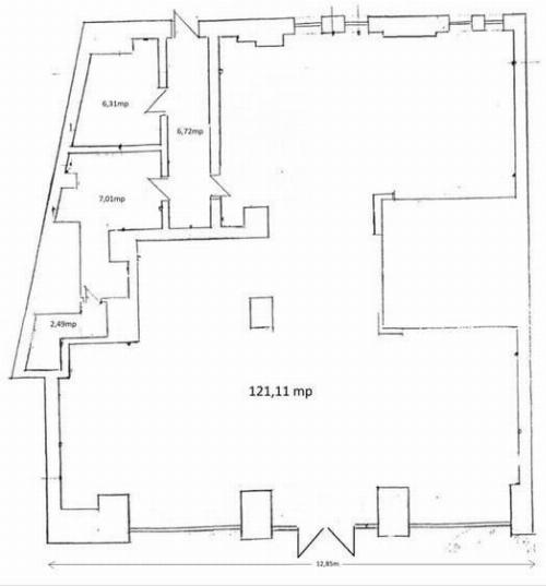 Ultracentral Bucharest, exceptional location, commercial space in Romana Square 3