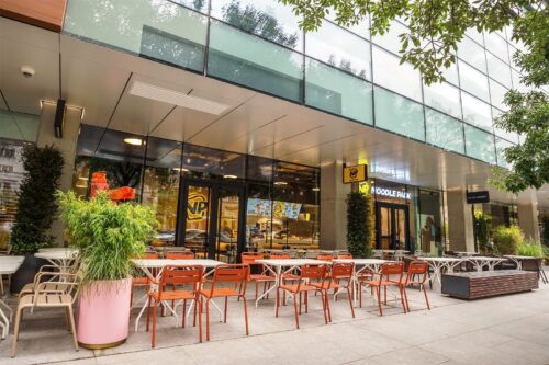 Inchiriere spatii comerciale 1 Decembrie - Victoriei Square – commercial space for rent, terrace possibility - crosspoint-imobiliare.ro