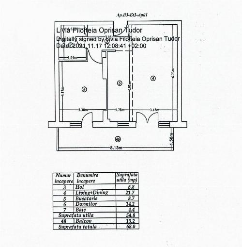 Apartament Modern 2 Camere cu Parcare Inclusă | Residence 6