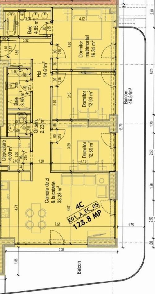 Apartament spectaculos cu 4 camere | Vedere lac din fiecare cameră | Terasă 47 m 9