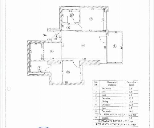 Apartament premium cu 3 camere | Vedere liberă | One Lake Club 10