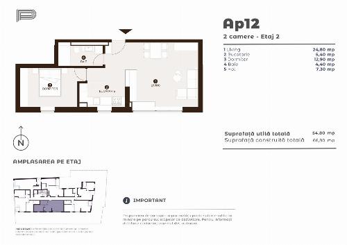 2 CAMERE | Timpuri Noi | Proiect Boutique | Ultimul Disponibil 8