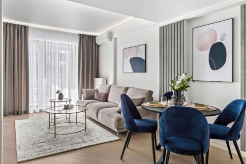Crosspoint Imobiliare – Crosspoint Real Estate- Cortina North! 3 camere lux, mobilat și utilat / Parcare subterană - crosspoint-imobiliare.ro