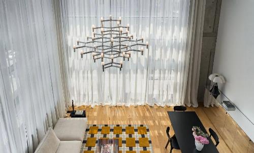 Spectacular duplex with 4 rooms, 173 sqm and private terrace 5