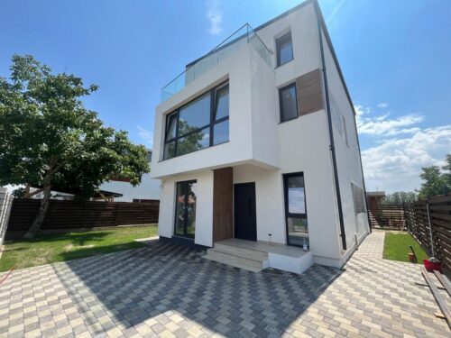 Vanzare case Butimanu - Vilă individuală nouă, arhitectură contemporană și curte generoasă - crosspoint-imobiliare.ro