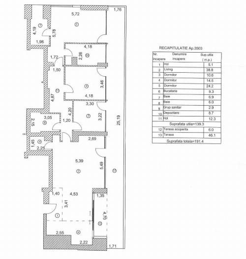 Penthouse premium de închiriat | WIN Herăstrău | 4 camere | Terasă de 50 mp 16