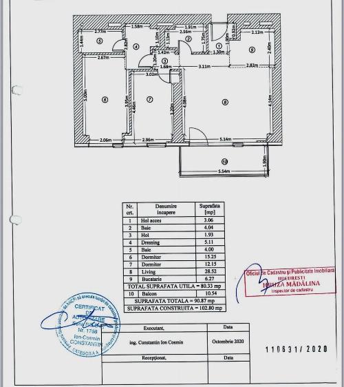 One Eliade – 3 camere, design modern, mobilat lux! Nu se aplica TVA 13